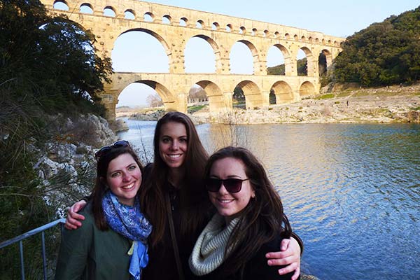 Avignon and the Pont du Gard