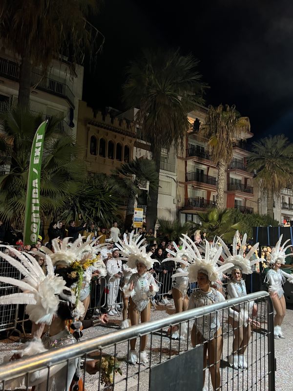 Photo of Carnival celebration with dancing women