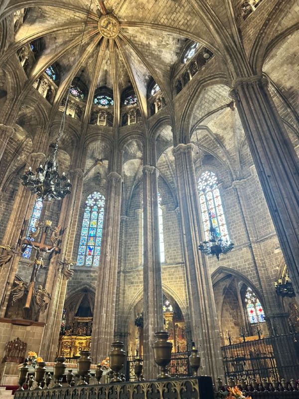 Image of the Inside the Cathedral of Barcelona