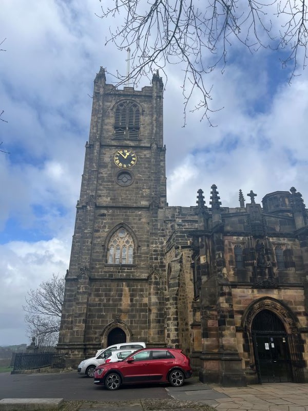 Photo of old church in Lancaster