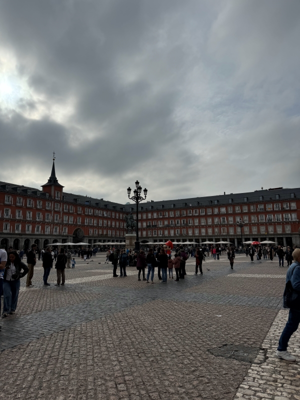 Photo of the Plaza Mayor in Madrid, Spain