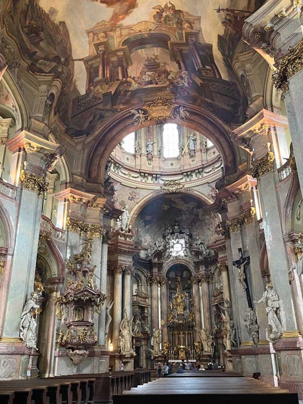 Interior shot of St. Nicholas's Church