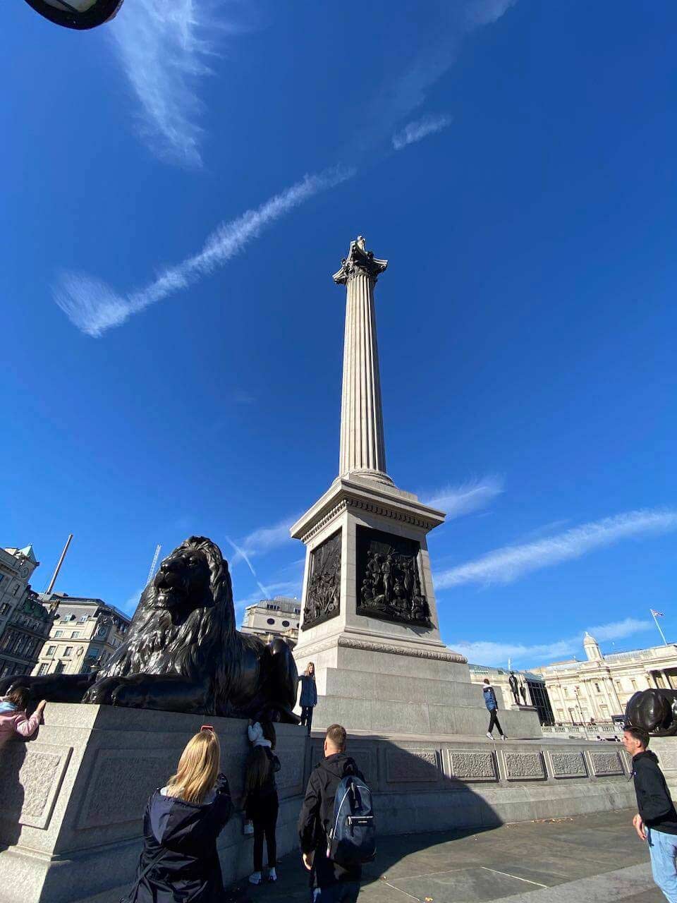Nelson's Column in Trafalgar Square