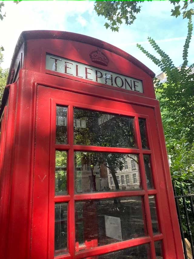 London's Symbolic Telephone Booth