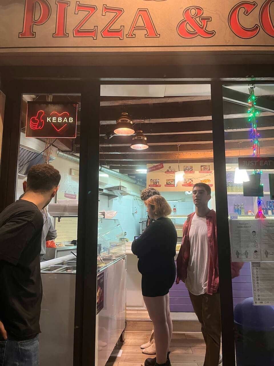 A Kebab shop