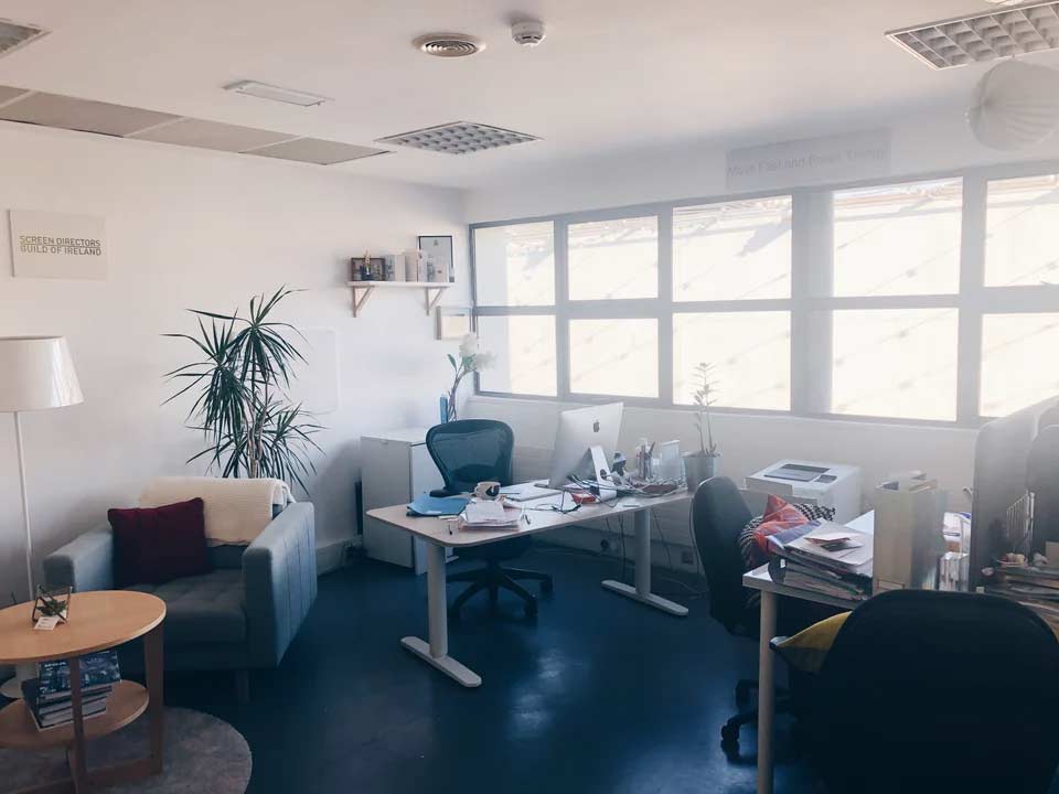 An internship office in Dublin, Ireland.