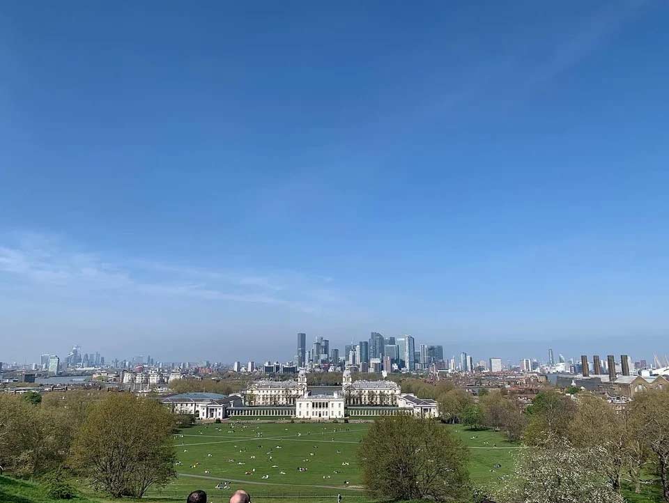 A view from Greenwich Park