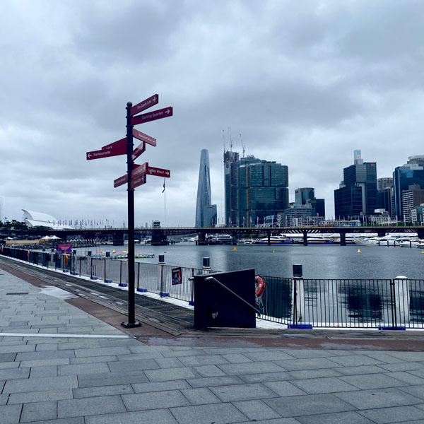 Photo of Darling Harbour during the day.