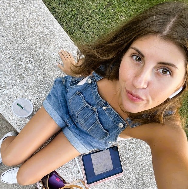 Study abroad student