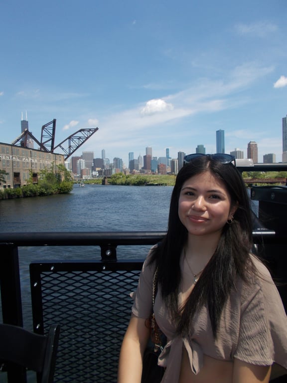 Study abroad student