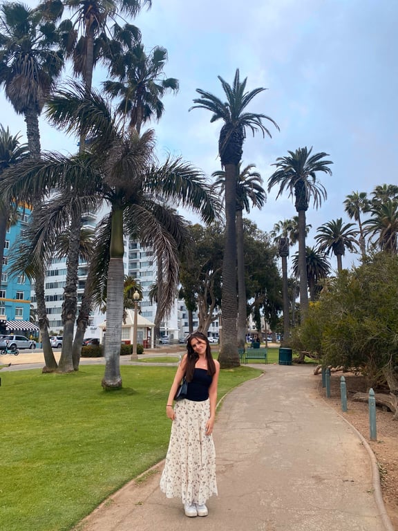 Study abroad student
