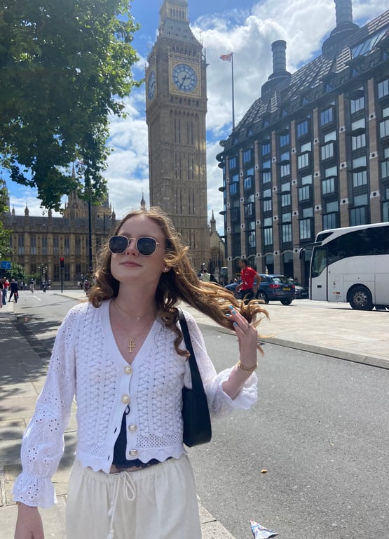 Study abroad student