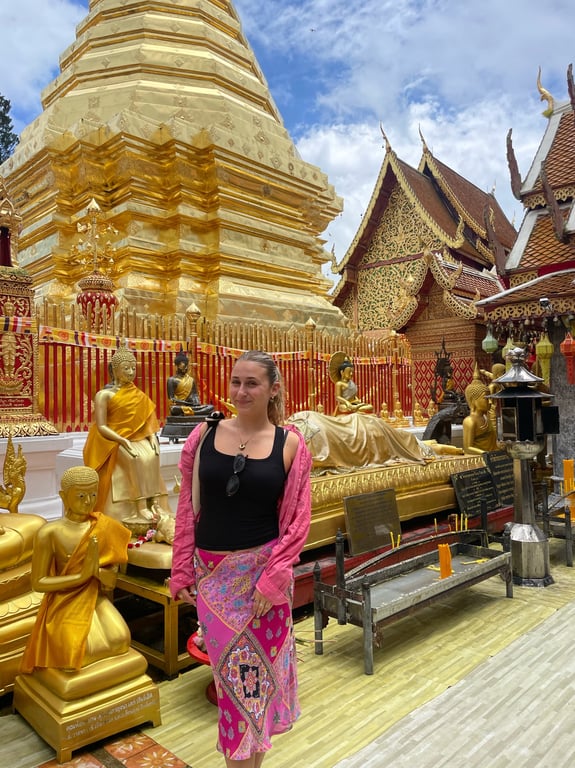 Study abroad student