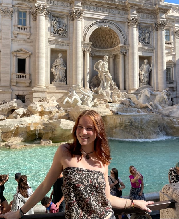 Study abroad student