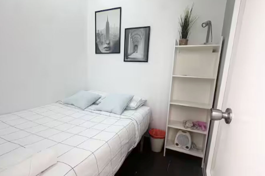 Apartment - Private Room 

w/o AC or with A/C (fee)