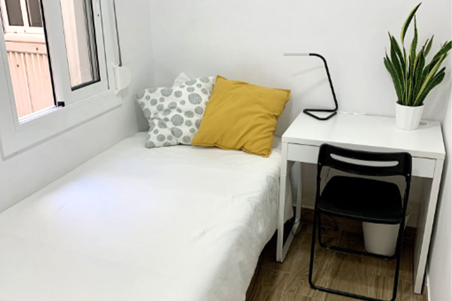 Apartment - Private Room 

w/o AC or with A/C (fee)